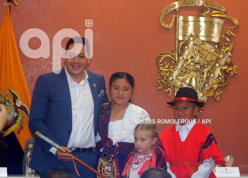 CUENCA-POSESION ALCALDE CRISTHIAN ZAMORA