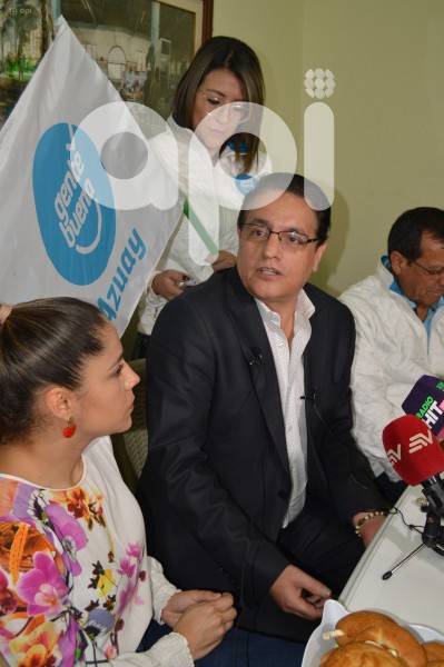 CUENCA-FERNANDO VILLAVICENCIO-CANDIDATO PRESIDENCIA