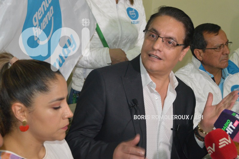 CUENCA-FERNANDO VILLAVICENCIO-CANDIDATO PRESIDENCIA