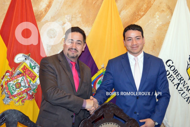 CUENCA-PRESENTACION A NUEVO INTENDENTE POLICIA