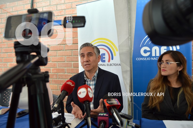 CUENCA-CNE-ELECCIONES ANTICIPADAS