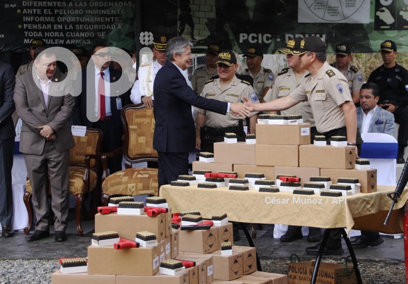 GYE-ENTREGA DE MUNICIONES