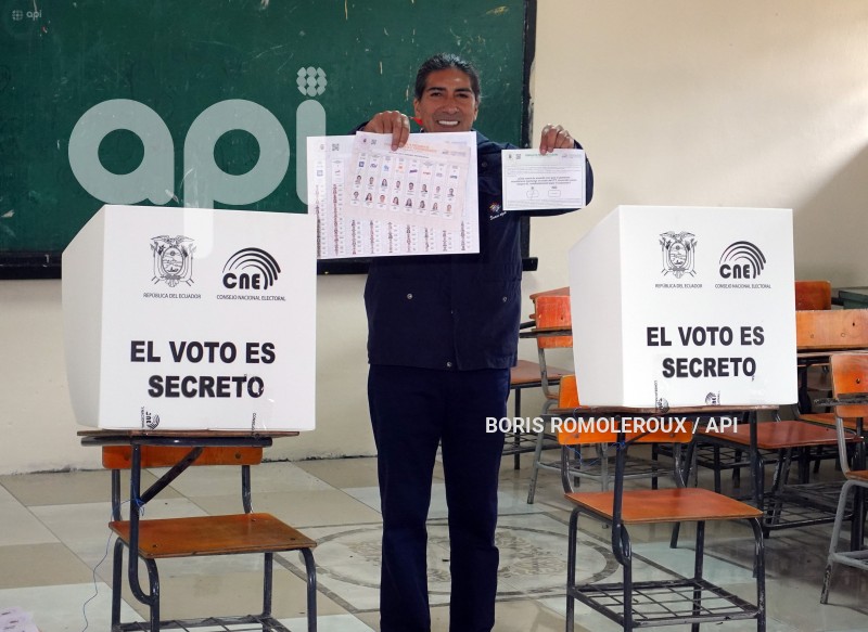 CUENCA-ELECCIONES-ADICIONALES YAKU PEREZ