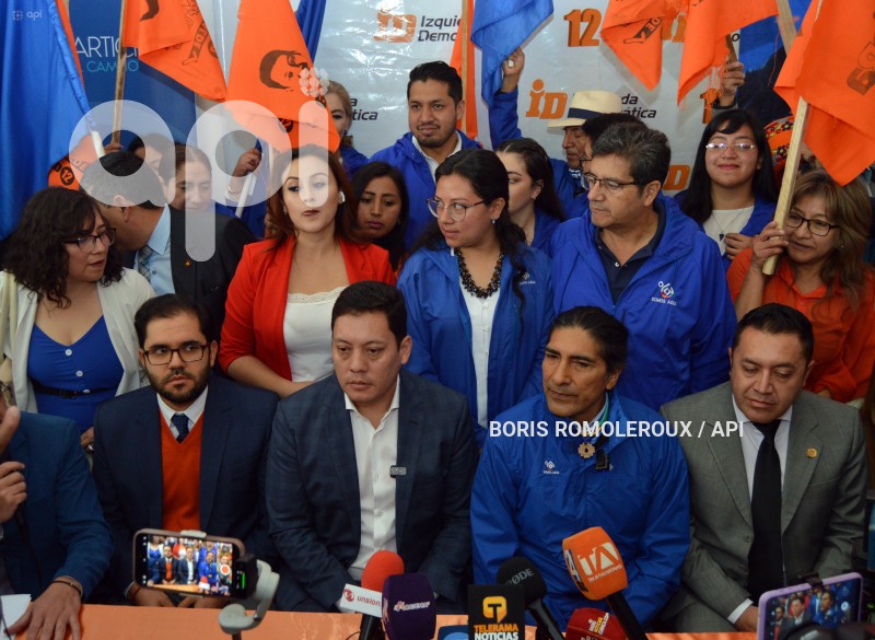 CU7ENCA-ALIANZA CANDIDATURA-YAKU PEREZ