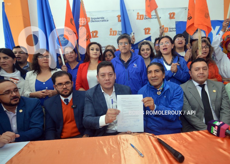 CUENCA-ALIANZA CANDIDATURA-YAKU PEREZ