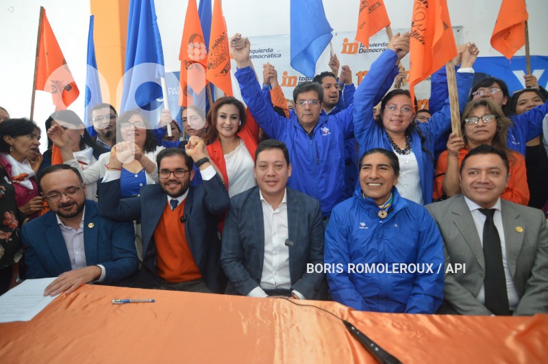 CUENCA-ALIANZA CANDIDATURA-YAKU PEREZ