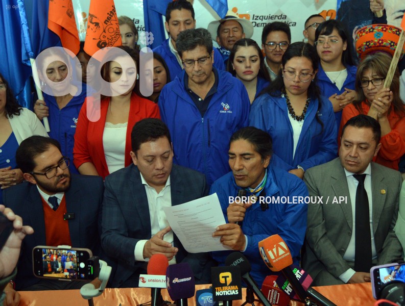 CUENCA-ALIANZA CANDIDATURA-YAKU PEREZ