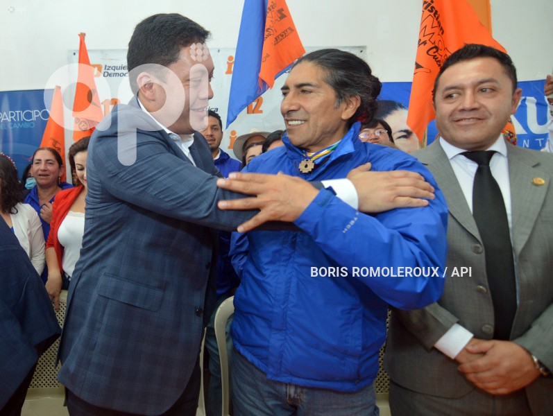 CUENCA-ALIANZA CANDIDATURA-YAKU PEREZ