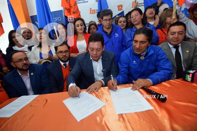 CUENCA-ALIANZA CANDIDATURA-YAKU PEREZ