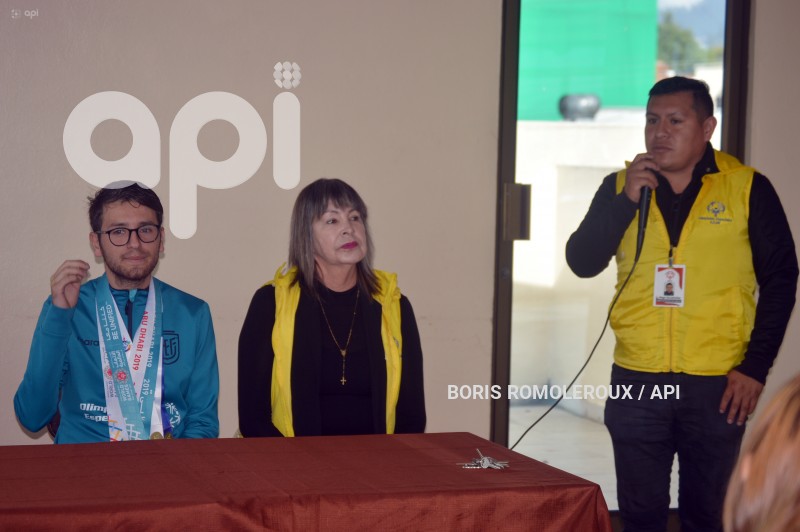 CUENCA-MEDALLISTA GABRIEL PALACIOS-MUNDIAL BERLIN