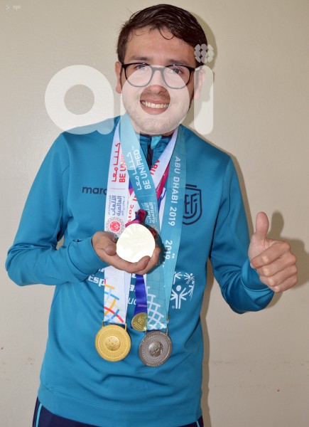 CUENCA-MEDALLISTA GABRIEL PALACIOS-MUNDIAL BERLIN