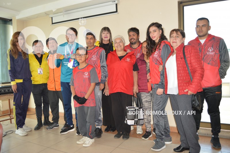 CUENCA-MEDALLISTA GABRIEL PALACIOS-MUNDIAL BERLIN