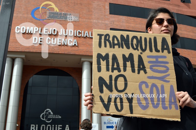 CUENCA-PLANTON -POR TENTATIVA DE FEMICIDIO