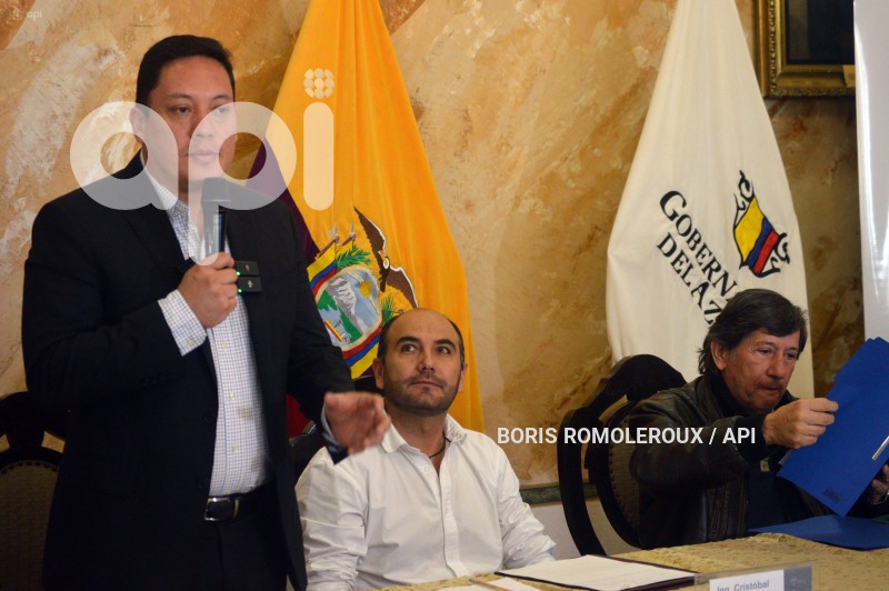 CUENCA-SUSCRIPCION CONVENIOS-RED VIAL-AZUAY