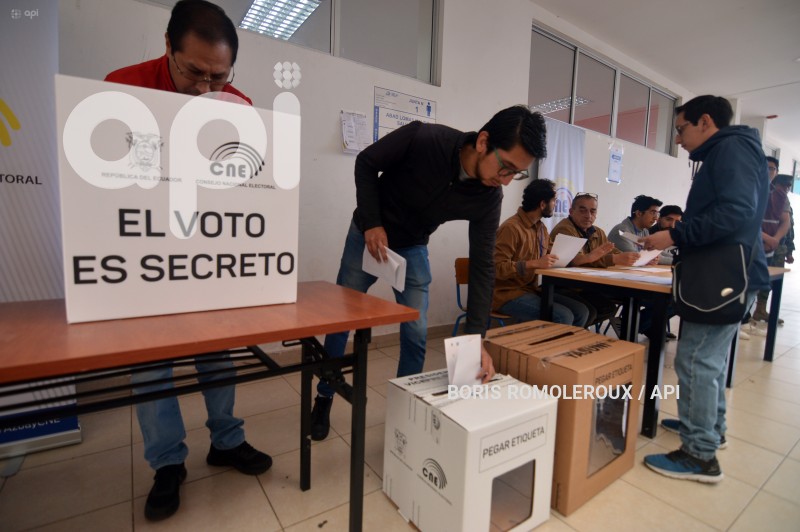 CUENCA-SIMULACRO-ELECCIONES PRESIDENCIALES