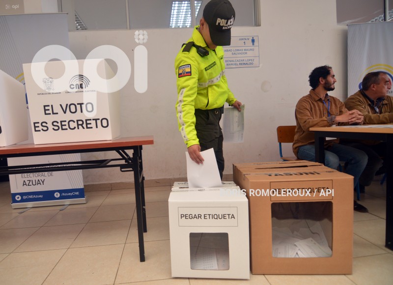 CUENCA-SIMULACRO-ELECCIONES PRESIDENCIALES
