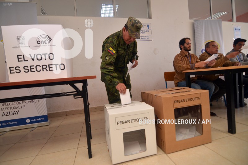 CUENCA-SIMULACRO-ELECCIONES PRESIDENCIALES