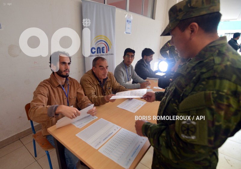 CUENCA-SIMULACRO-ELECCIONES PRESIDENCIALES