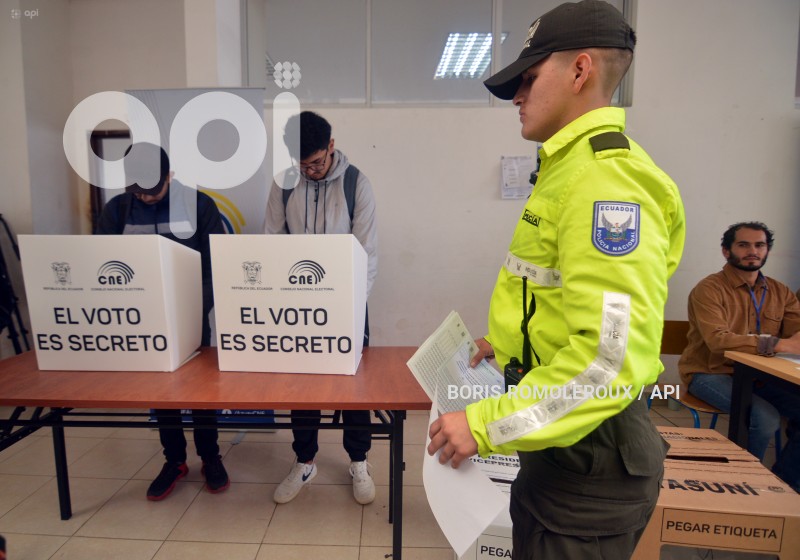 CUENCA-SIMULACRO-ELECCIONES PRESIDENCIALES