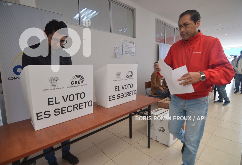 CUENCA-SIMULACRO-ELECCIONES PRESIDENCIALES