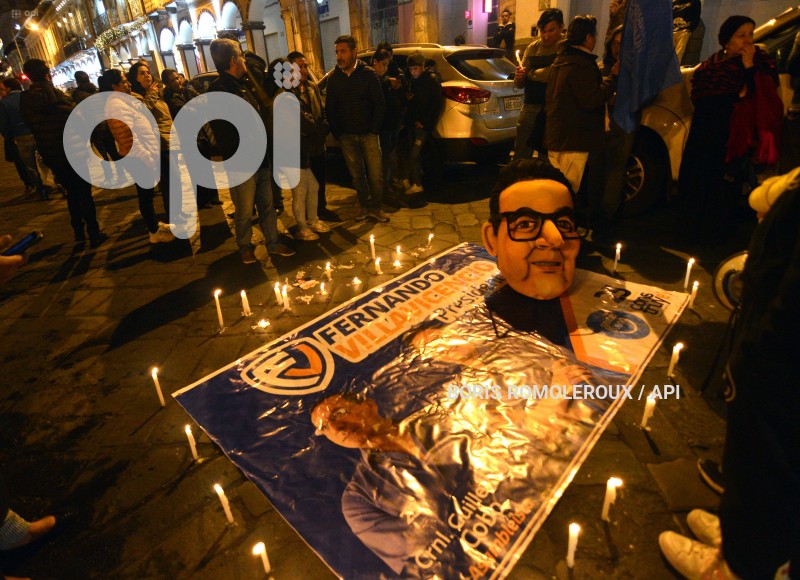 CUENCA-PLANTON-MUERTE FERNANDO VILLAVICENCIO