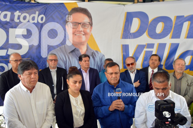 CUENCA-RUEDA DE PRENSA-APOYO-ORGANIZACIONES-FERNADO VILLAVICENCI