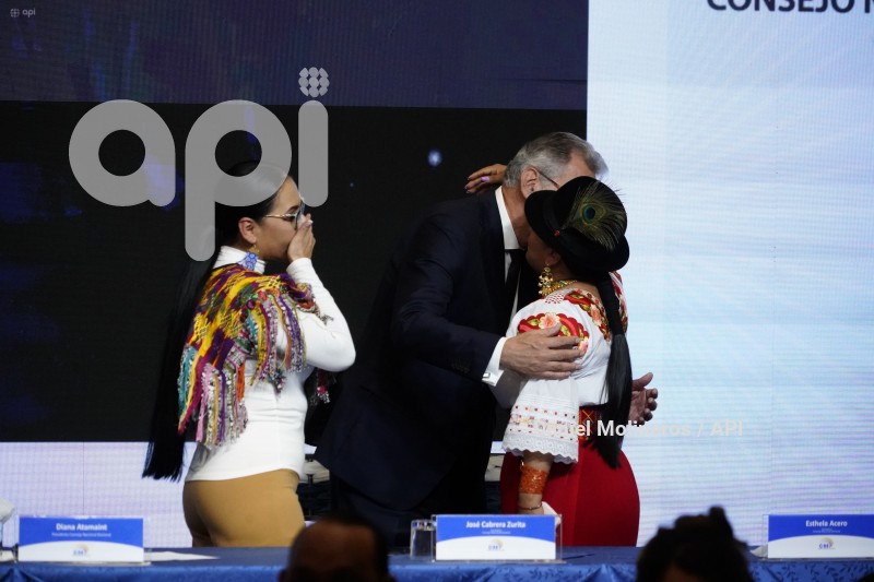 ELECCIONES UIO CENTRO MANDO CIERRE ELECTORAL DE LA JORNADA
