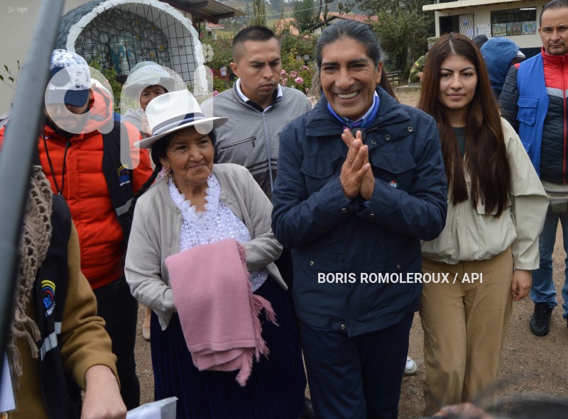 CUENCA-ELECCIONES-ADICIONALES YAKU PEREZ