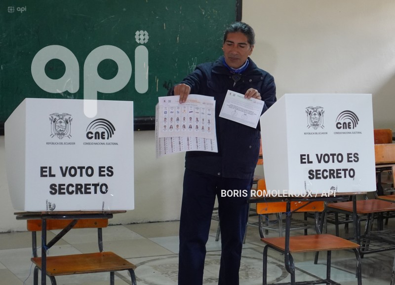 CUENCA-ELECCIONES-ADICIONALES YAKU PEREZ