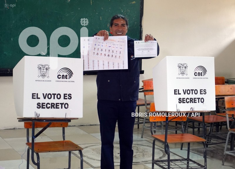 CUENCA-ELECCIONES-ADICIONALES YAKU PEREZ