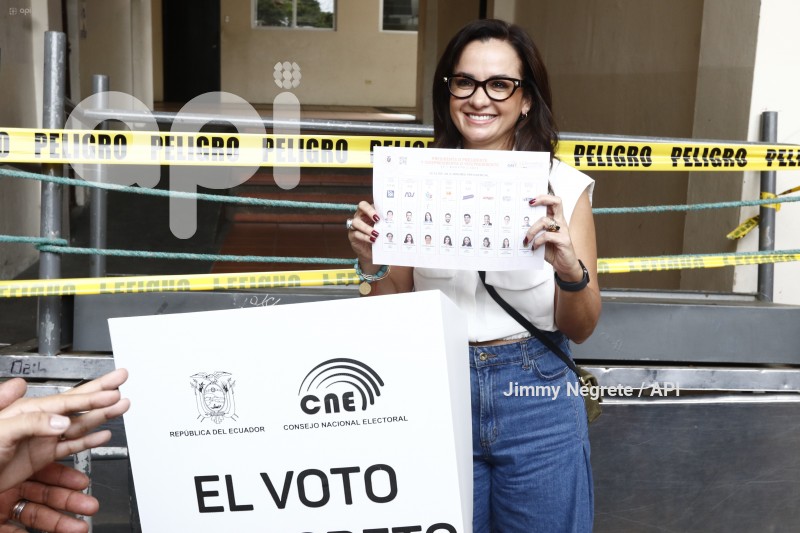 ELECCIONES GYE 2023  Marcela Aguinaga.