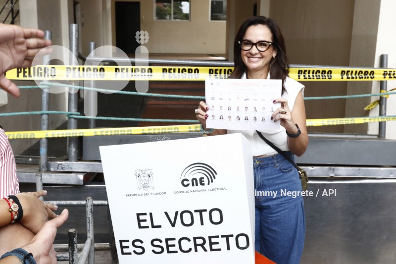 ELECCIONES GYE 2023  Marcela Aguinaga.