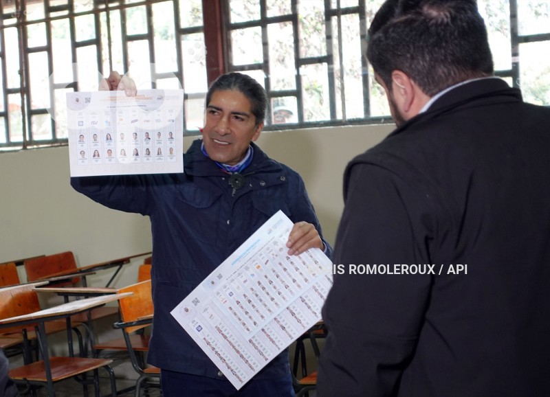 CUENCA-ELECCIONES-ADICIONALES YAKU PEREZ