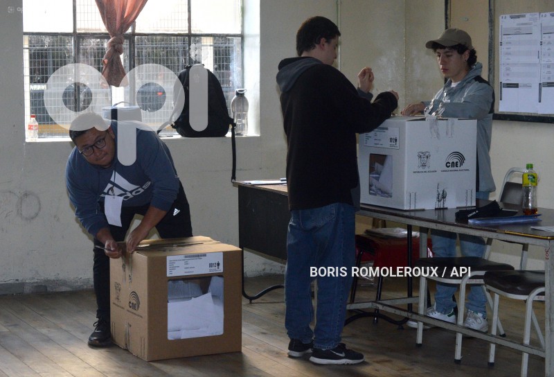 CUENCA-ELECCIONES ANTICIPADAS CONTEOS VOTOS