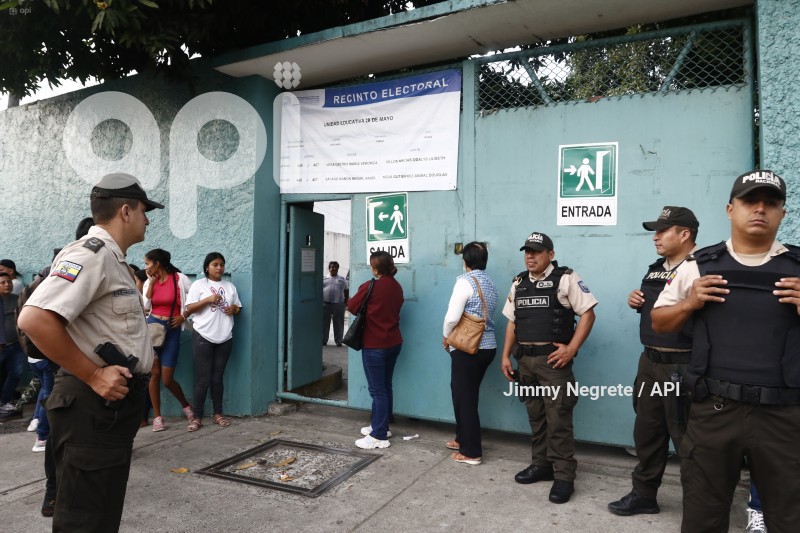 ELECCIONES GYE AMBIENTE ELECTORAL SEFURIDAD.