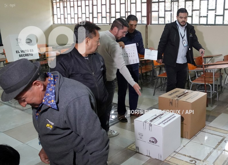 CUENCA-ELECCIONES-ADICIONALES YAKU PEREZ