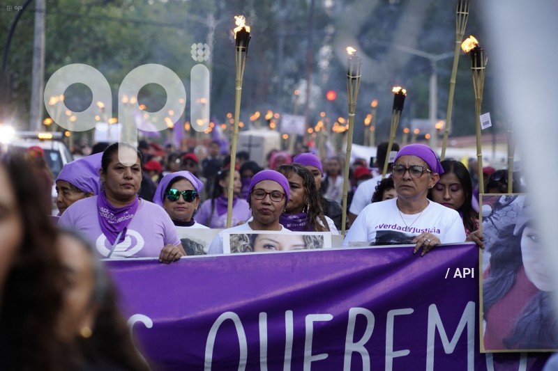 MARCHA ANIVERSARIO MARIA BELEN BERNAL