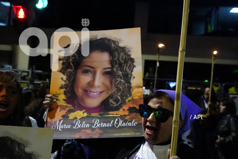 MARCHA ANIVERSARIO MARIA BELEN BERNAL