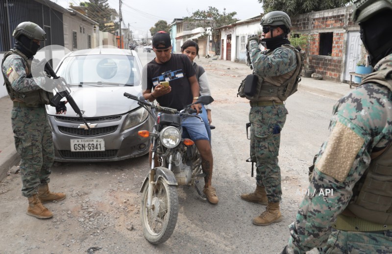 GYE-PATRULLAJE MILITAR EN DURAN