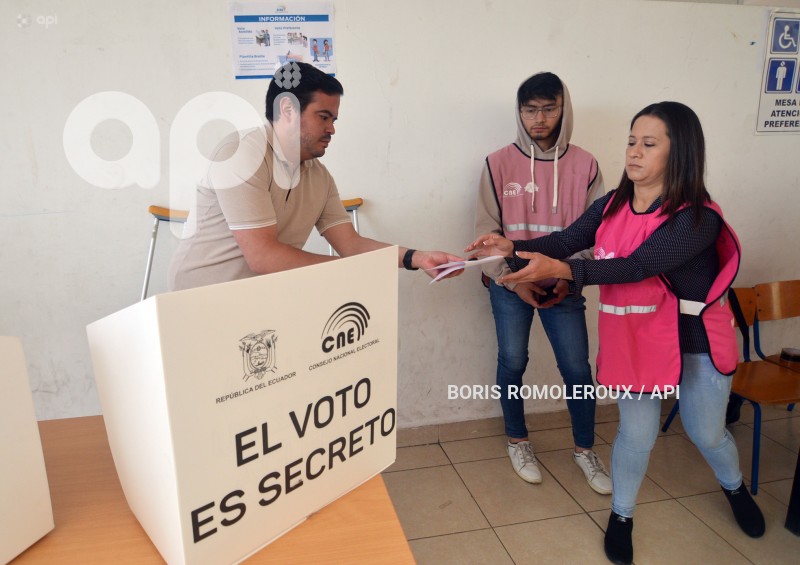CUENCA-SIMULACRO-ELECCIONES-SEGUNDA VUELTA