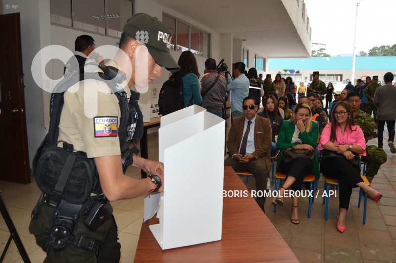 CUENCA-SIMULACRO-ELECCIONES-SEGUNDA VUELTA