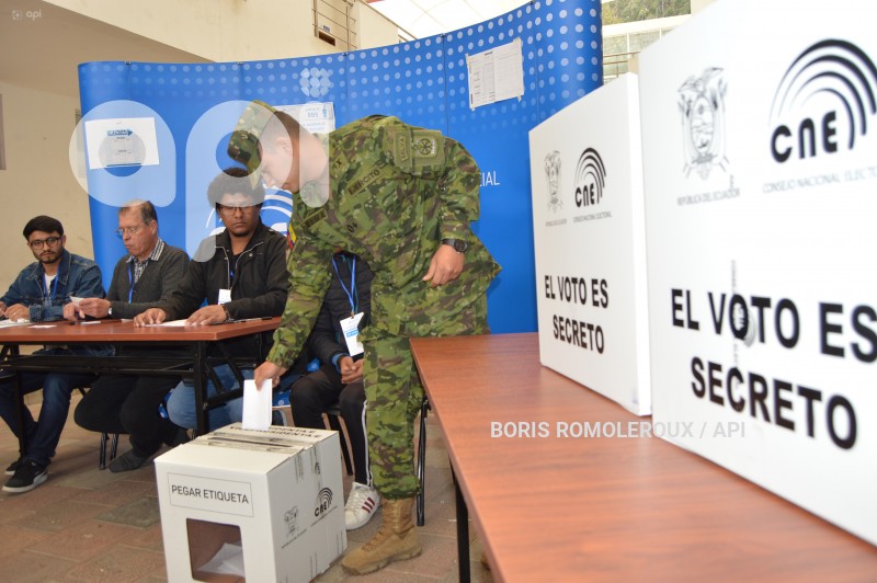 CUENCA-SIMULACRO-ELECCIONES-SEGUNDA VUELTA