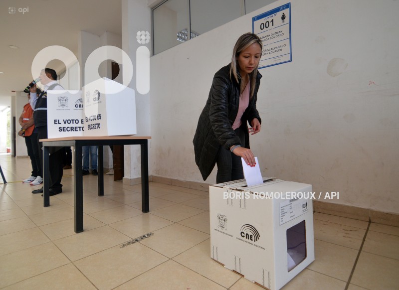 CUENCA-SIMULACRO-ELECCIONES-SEGUNDA VUELTA