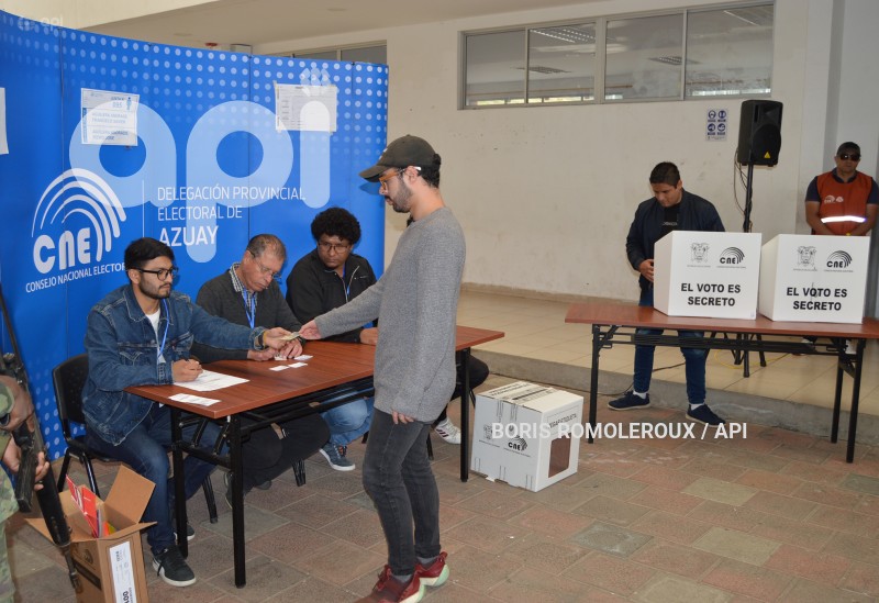 CUENCA-SIMULACRO-ELECCIONES-SEGUNDA VUELTA