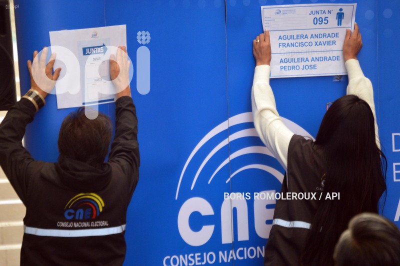 CUENCA-SIMULACRO-ELECCIONES-SEGUNDA VUELTA