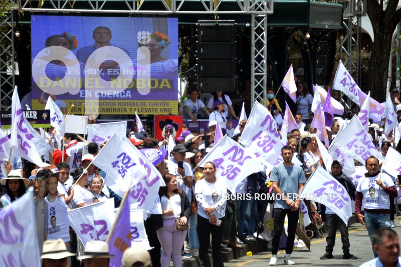 CUENCA-CANDIDATO DANIEL NOBOA