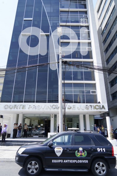 AMENAZA BOMBA CORTE PROVINCIAL