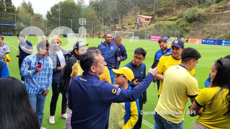 ENTRENAMIENTO SELECCION ECUADOR TRI