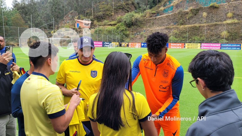 ENTRENAMIENTO SELECCION ECUADOR TRI