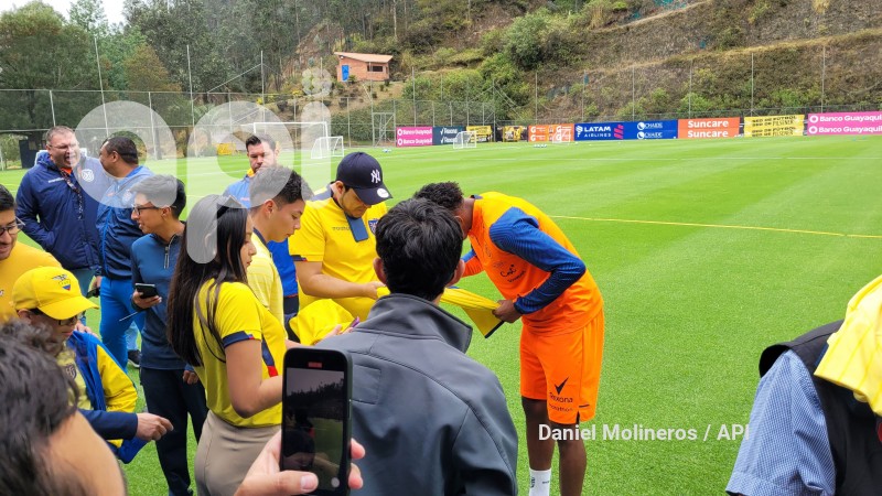 ENTRENAMIENTO SELECCION ECUADOR TRI